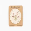 Clip crochet flores vintage bordado