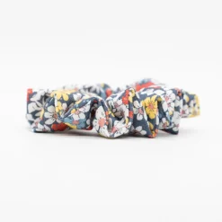 Coletero scrunchie flores color