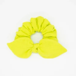 Coletero scrunchie lazo lima flúor
