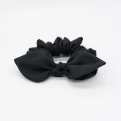 Coletero scrunchie lazo negro