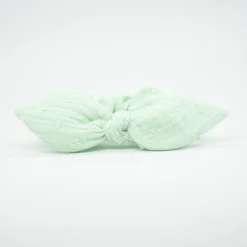 Coletero scrunchie lazo verde mint plumeti