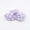 Coletero scrunchie lazo vichy malva