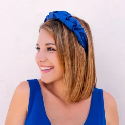 Diadema arrugada azulón