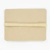 Diadema bebé lazo estampado satinado beige