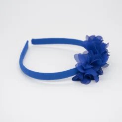 Diadema flor azulón
