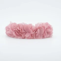 Diadema flores rosa