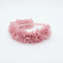 Diadema flores rosa