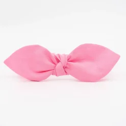 Diadema lazo chloé rosa chicle hecha a mano