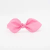 Diadema lazo rosa chicle hecha a mano