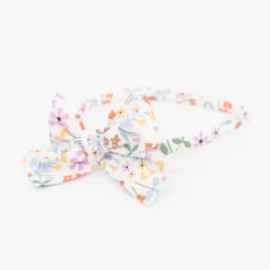 Diadema niña lazo Alice flores multicolor
