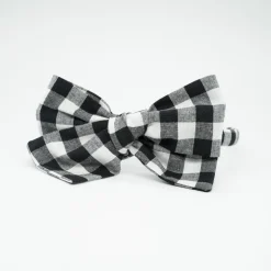 Diadema niña lazo Alice vichy negro