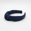 Diadema nudo azul marino hecha a mano