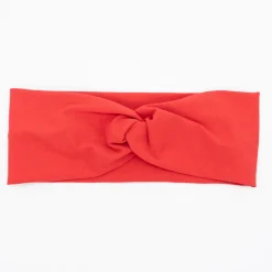 Diadema turbante lisa roja