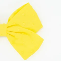 Lazo clásico amarillo canario plumeti