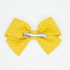 Lazo clásico amarillo topos