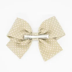 Lazo clásico beige topos