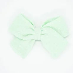 Lazo clásico verde mint plumeti