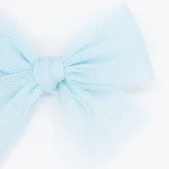 Lazo de tul azul celeste