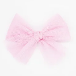 Lazo de tul rosa