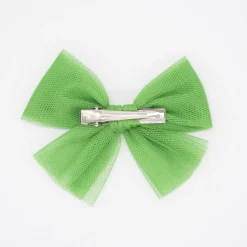 Lazo de tul verde