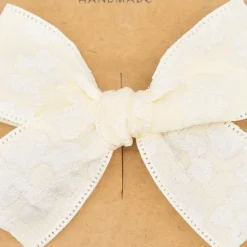 Lazo estampado satinado beige