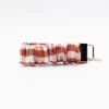 Llavero pulsera scrunchie vichy