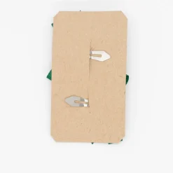 Pack clips mini lacito verde