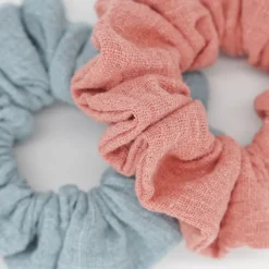 Pack coleteros scrunchies rústicos