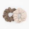 Pack coleteros scrunchies tierra