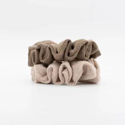Pack coleteros scrunchies tierra