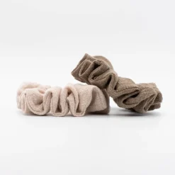 Pack coleteros scrunchies tierra