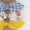 Pack de 3 coleteros lazo blanco flores