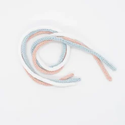 Pack de cordones tricotín pastel