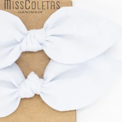 Pack de 2 minicoleteros lazo azul celeste claro