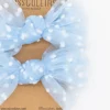 Pack de 2 minicoleteros lazo de tul azul