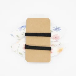 Pack de 2 minicoleteros lazo flores pastel