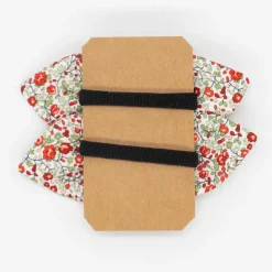 Pack de 2 minicoleteros lazo florecillas