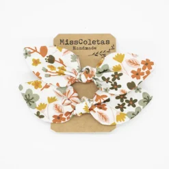 Pack de 2 minicoleteros lazo flores Agatha