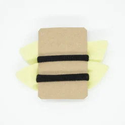 Pack de 2 minicoleteros lazo lima rústico
