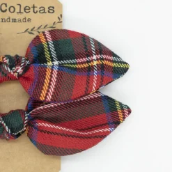 Pack de 2 minicoleteros lazo tartán