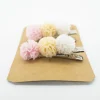Pack de 2 pincitas pompón rosa claro
