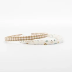 Pack diademas flores cotton