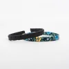 Pack diademas planas floral y negro