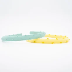 Pack diademas plumeti verde agua