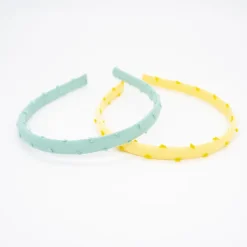 Pack diademas plumeti verde agua