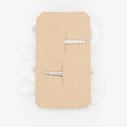 Pack lazo cordón crochet blanco