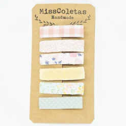 Pack 6 pinzas combinadas fresas