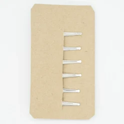 Pack 6 pinzas combinadas glitter