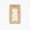 Pinza crochet fruncido