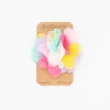 Pinza flor colores tul